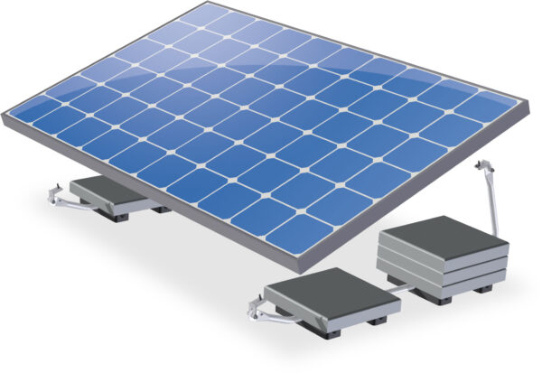 Van der Valk Solar Systems ValkBox 3 20° Flachdach oder Boden Photovoltaik Solarmodul Aufständerung